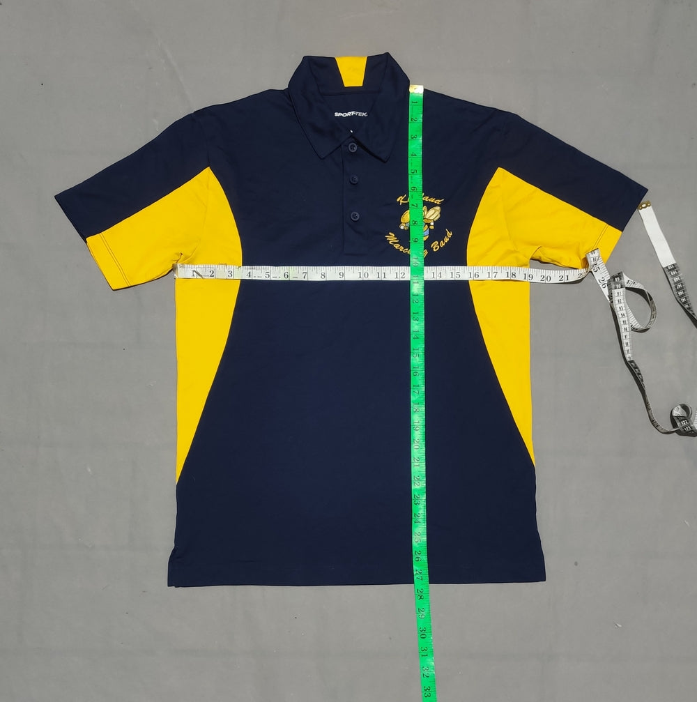 Sport Tek Men Sport Blue Polo T Shirt