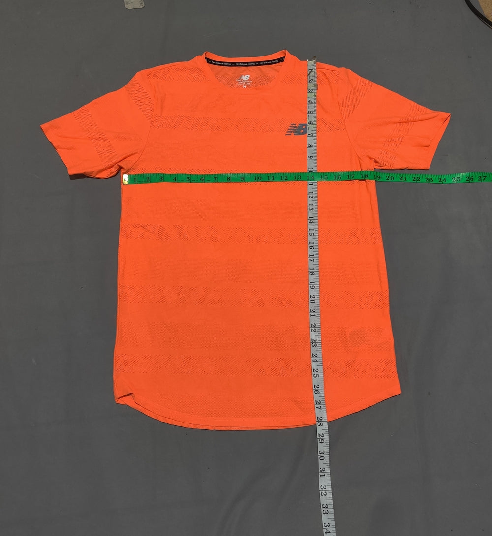 New Balance Women Orange Sport T Shirt