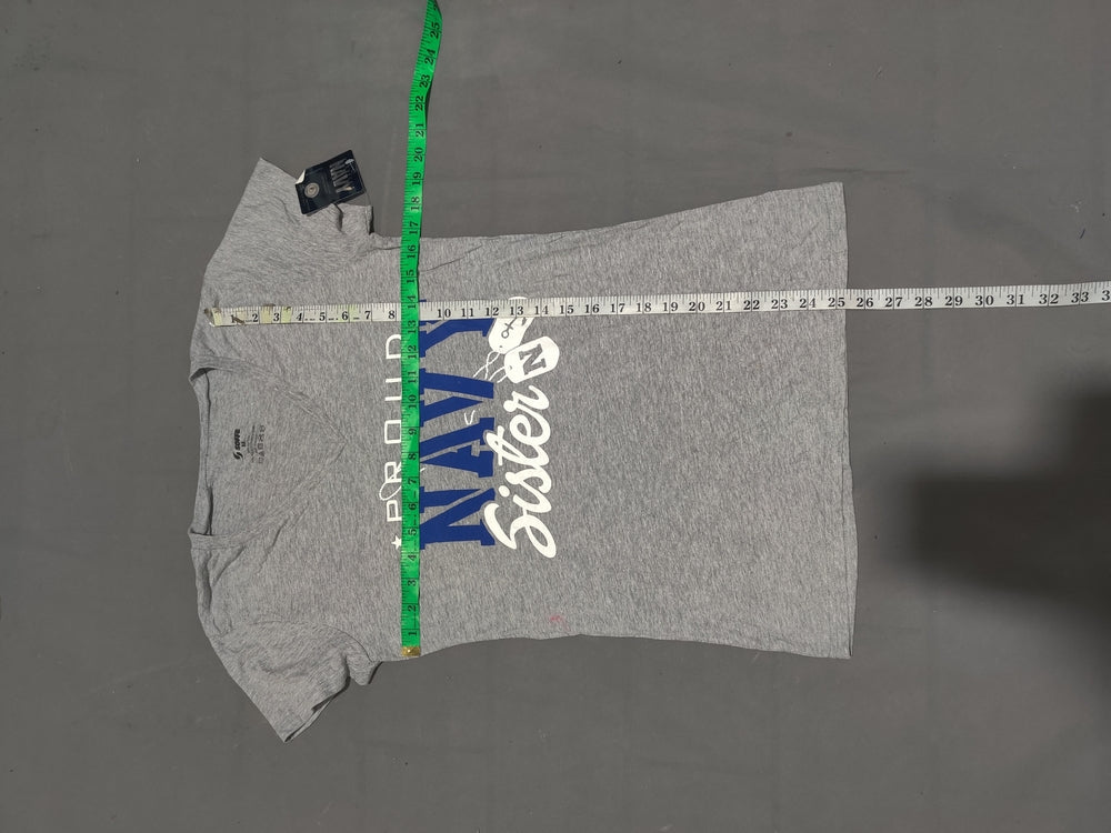 Soffe Women Gray Sport T Shirt