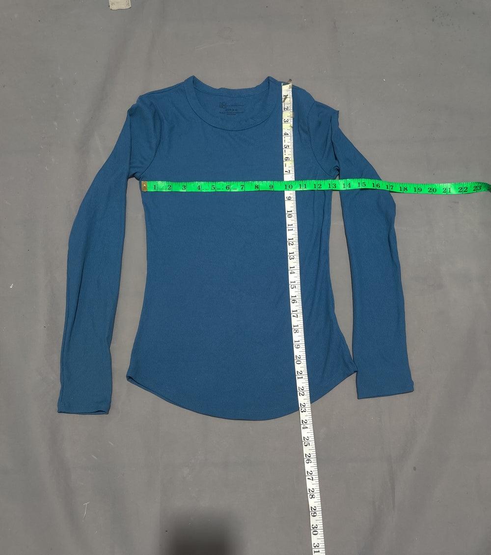 No Boundaries Women Blue Sport T Shirt