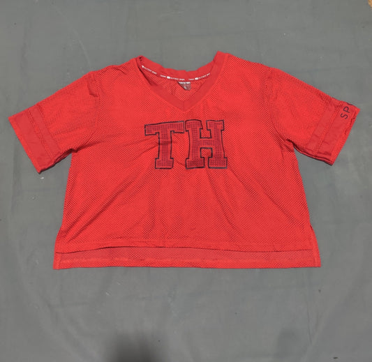Tommy Hilfiger Women Red Sport T Shirt