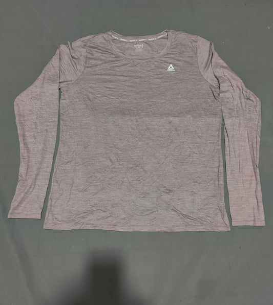 Reebok Women Maroon Sport T Shirt