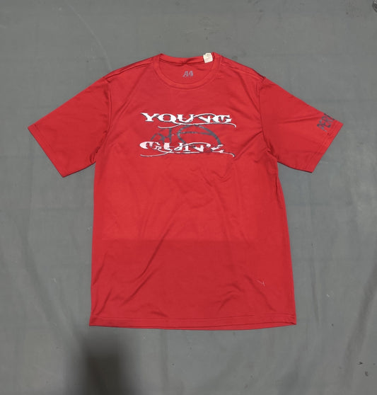 A4 Men Sport Red T Shirt