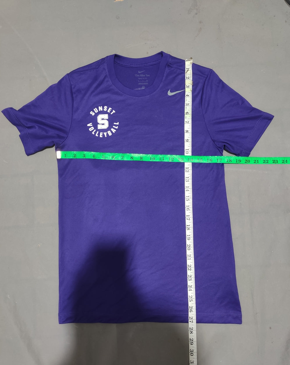 Nike Men Sport Purple T Shirt