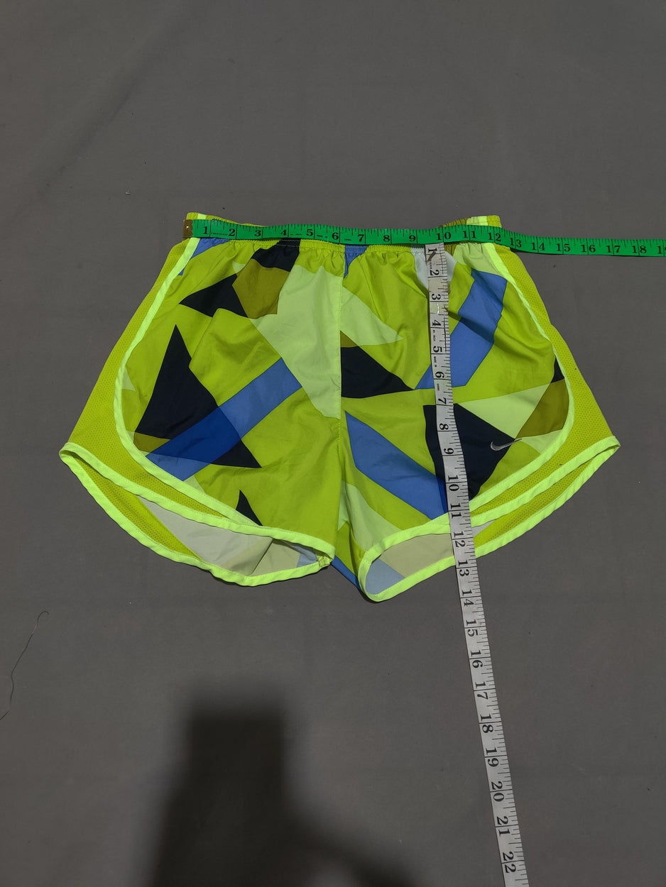 Nike Dri Fit Women Green Sport Short