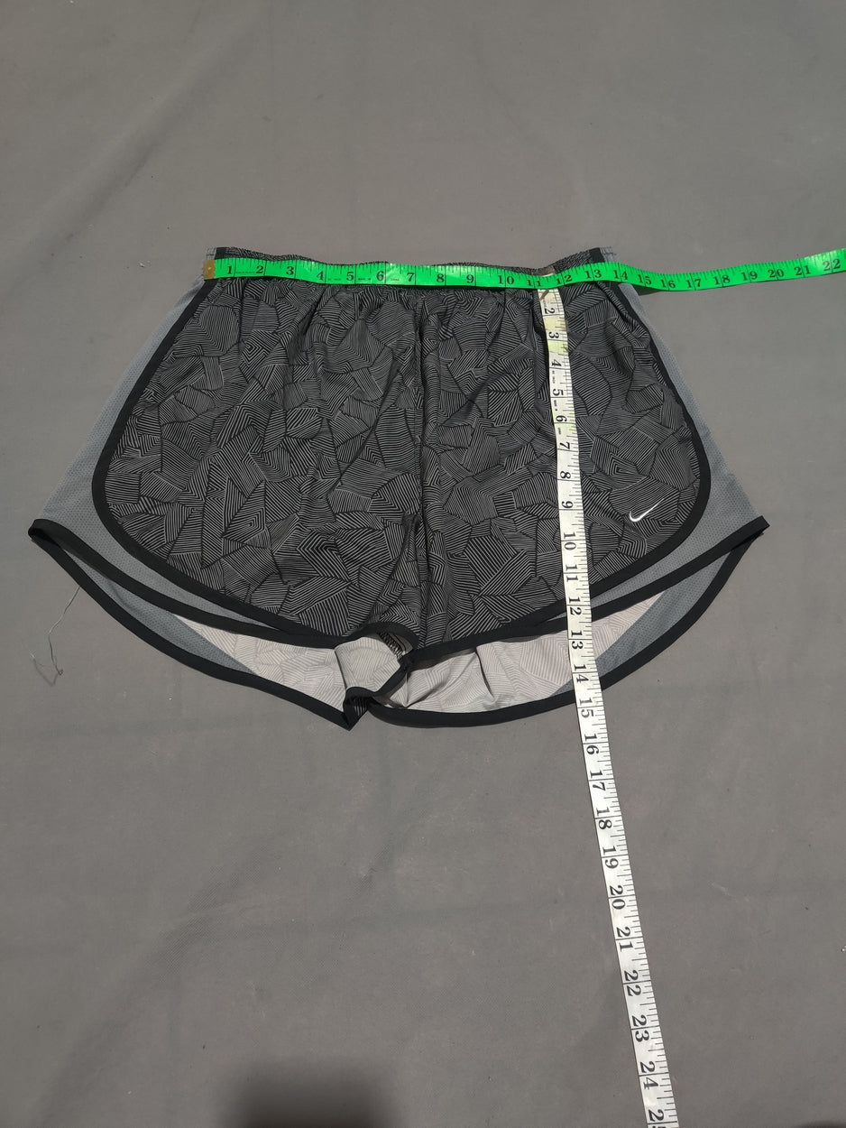 Nike Dri Fit Women Gray Sport Short
