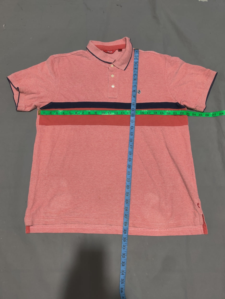 Izod Men Sport Orange Polo T Shirt
