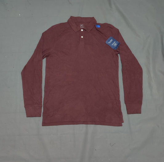 George Men Sport Maroon Polo T Shirt
