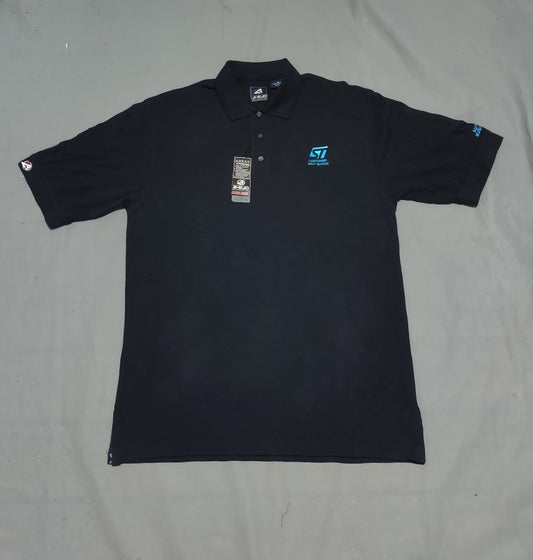4 Head Men Sport Black Polo T Shirt