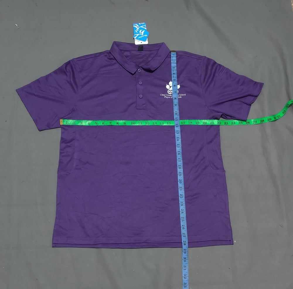 Magcomsen Men Sport Purple Polo T Shirt
