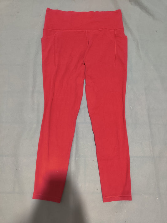 Athleta Women Red Sport Tights