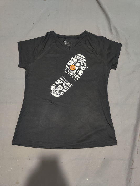 Champion Women Sport Black T Shirt