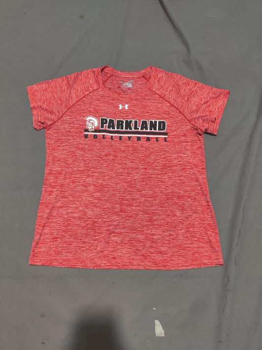 Under Armour Women Sport Red T Shirt
