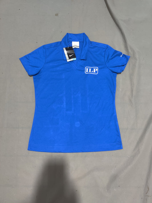 Nike Women Sport Blue Polo T Shirt