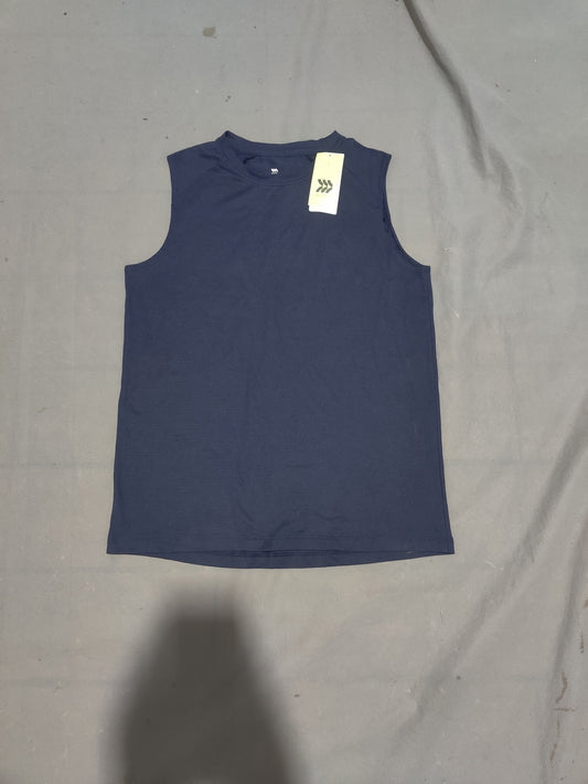 All In Motion Women Sport Blue Vest T Shirt