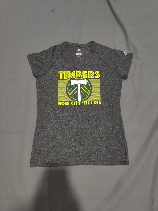 Adidas Women Sport Gray T Shirt