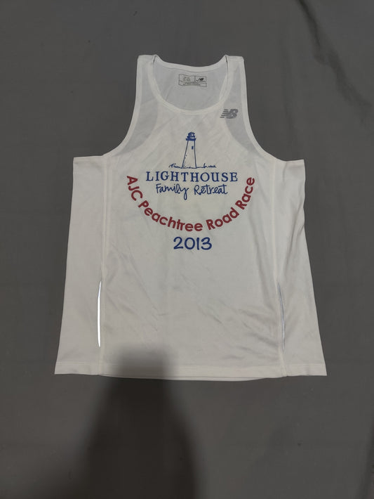 New Balance Women Sport White Vest T Shirt