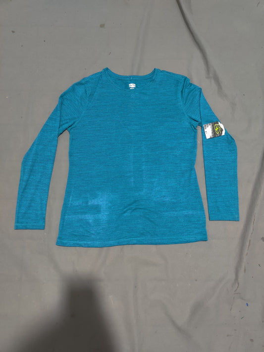 Athletic Works Women Sport Blue T Shirt