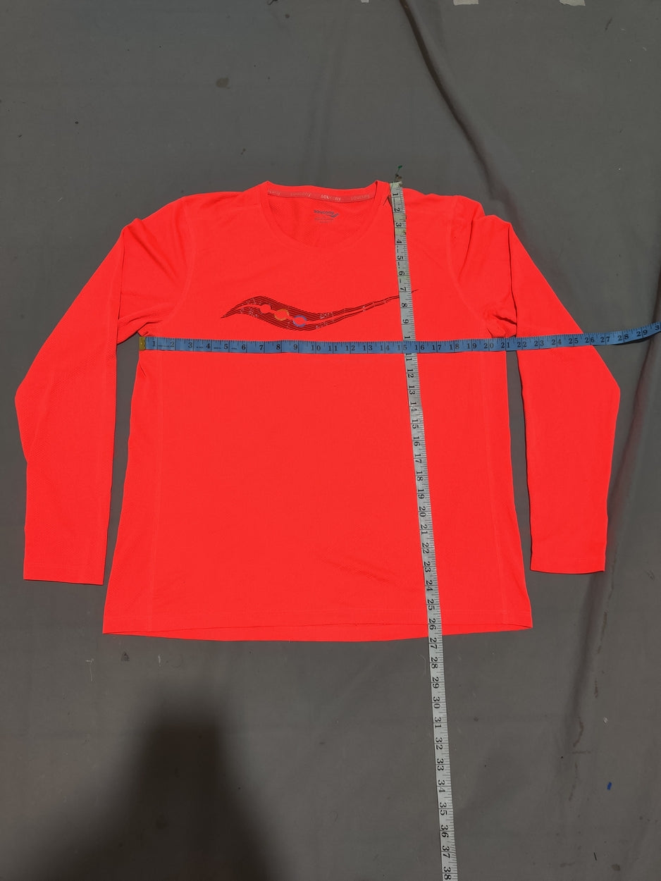 Saucony Women Sport Red T Shirt