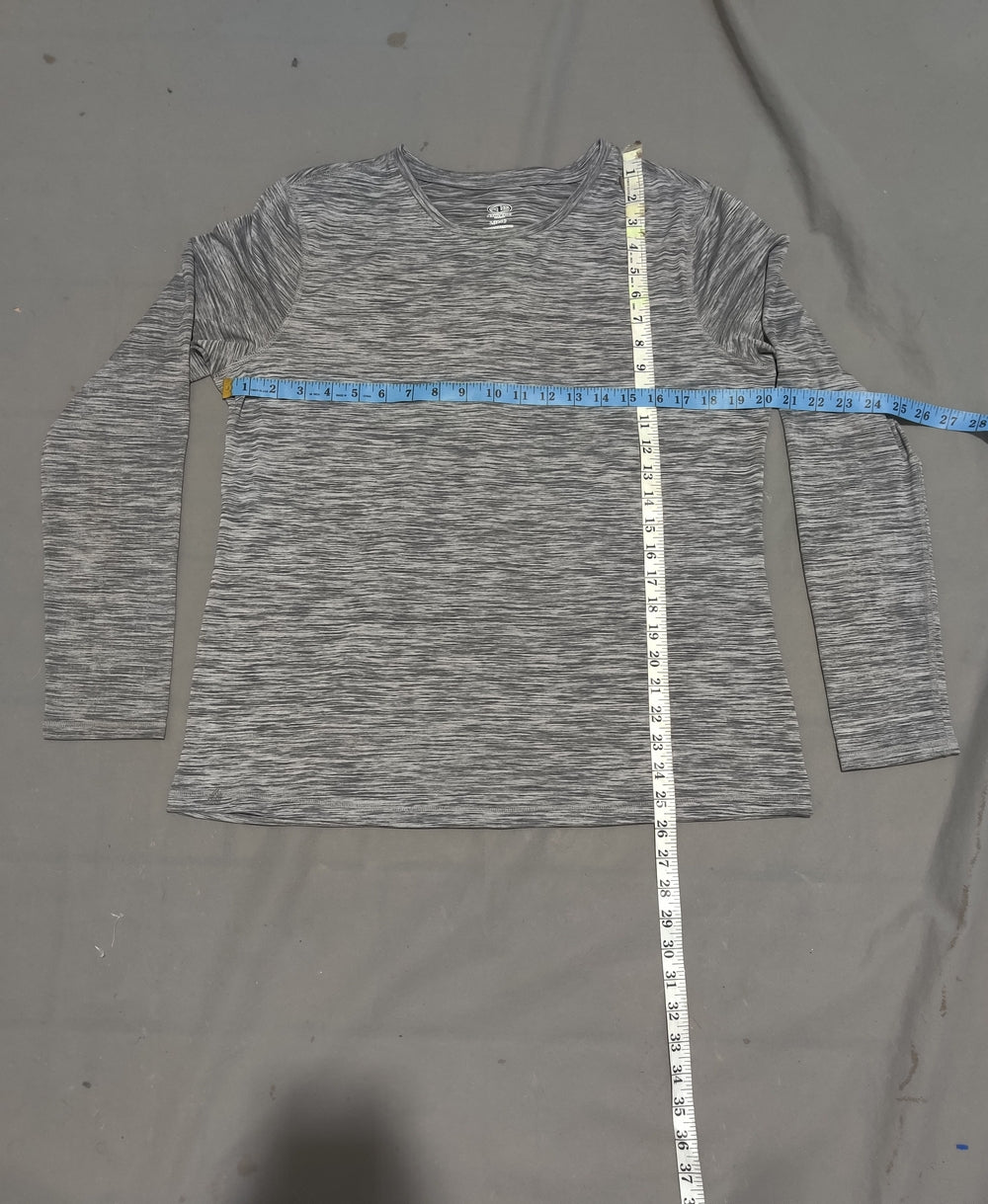 Athletic Works Women Sport Gray T Shirt