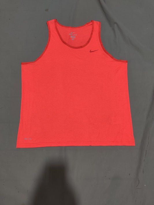 Nike Women Sport Red Vest T Shirt