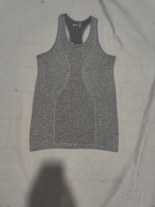 Zyia Women Sport Gray Vest T Shirt