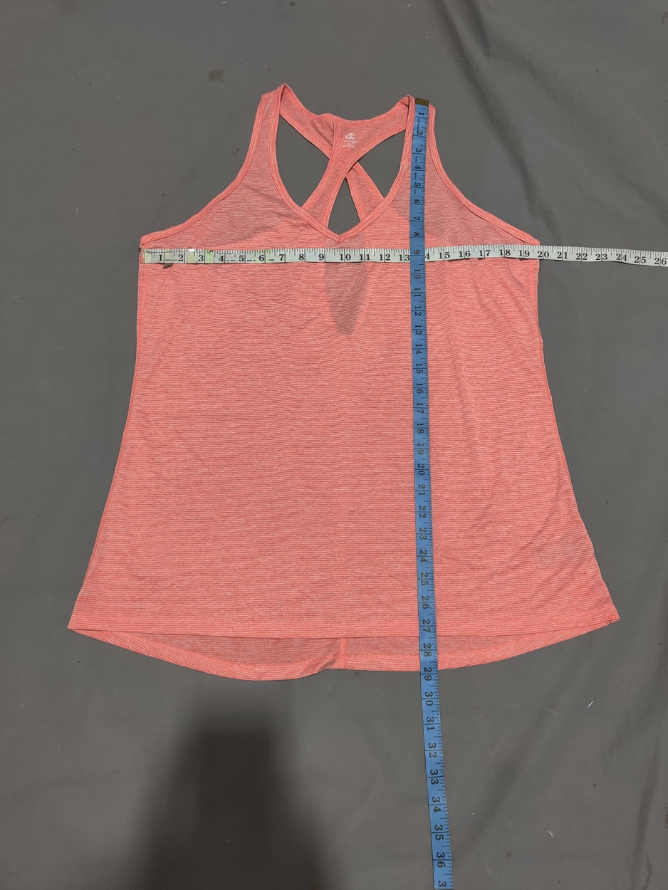 Champion Women Sport Orange Vest T Shirt
