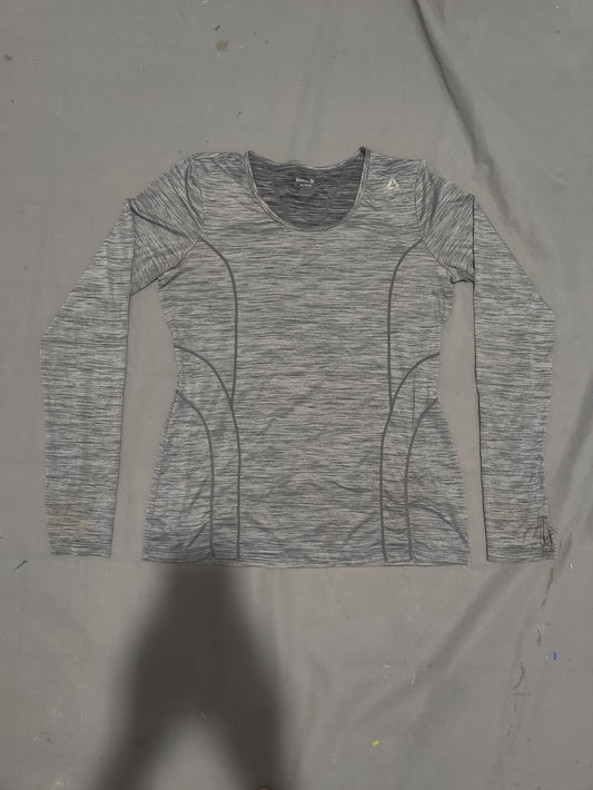 Reebok Women Sport Gray T Shirt
