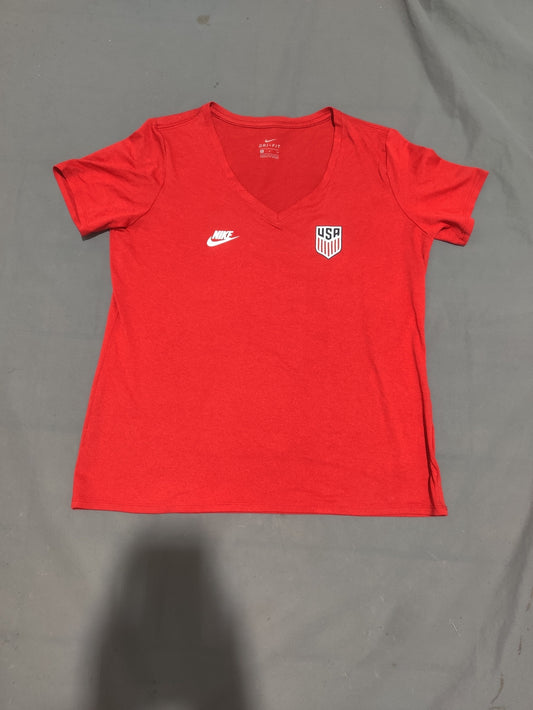 Nike Women Sport Red T Shirt
