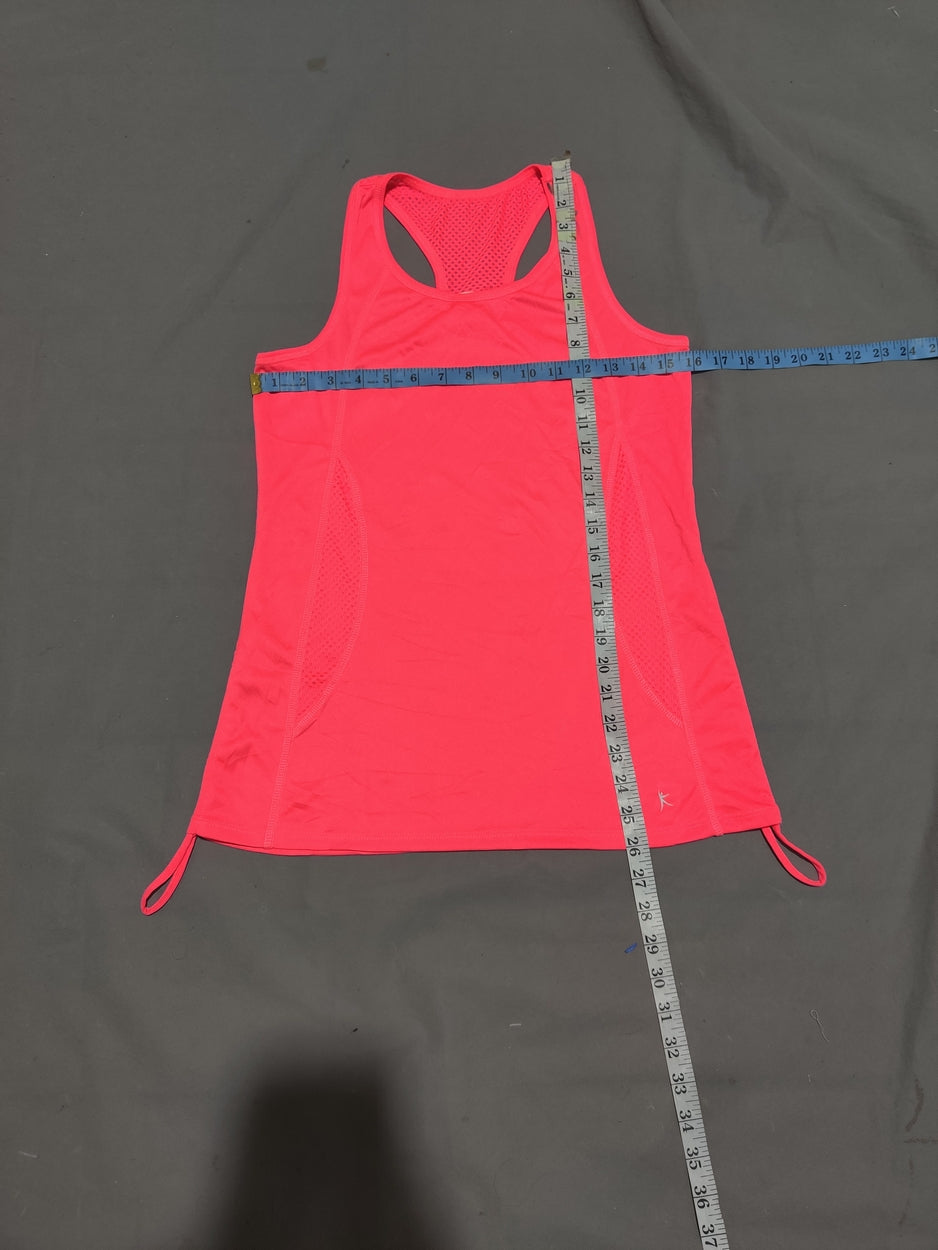 Danskin Women Sport Pink Vest T Shirt