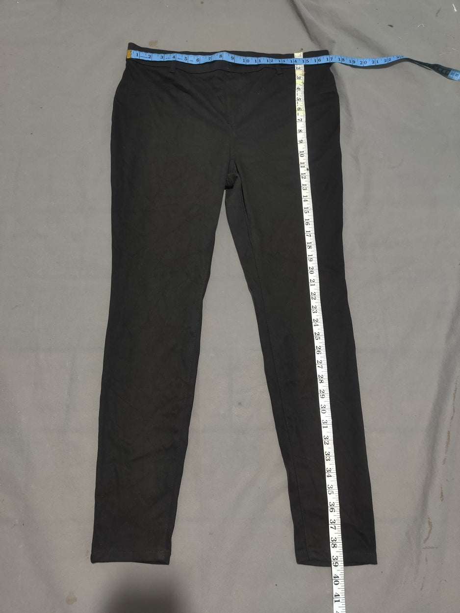 Time And Tru Women Black Sport Tights