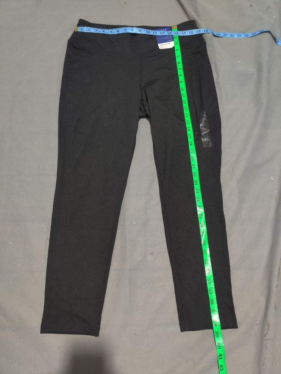 APT.9 Women Black Sport Tights
