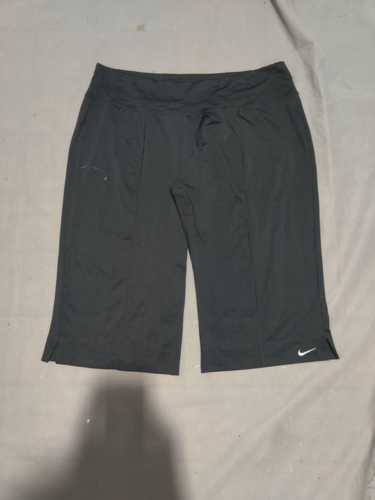 Nike Women Black Sport Short Tights