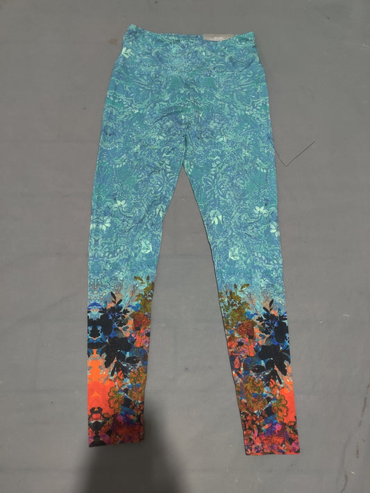 Soft Surrounding Women Blue Sport Tights