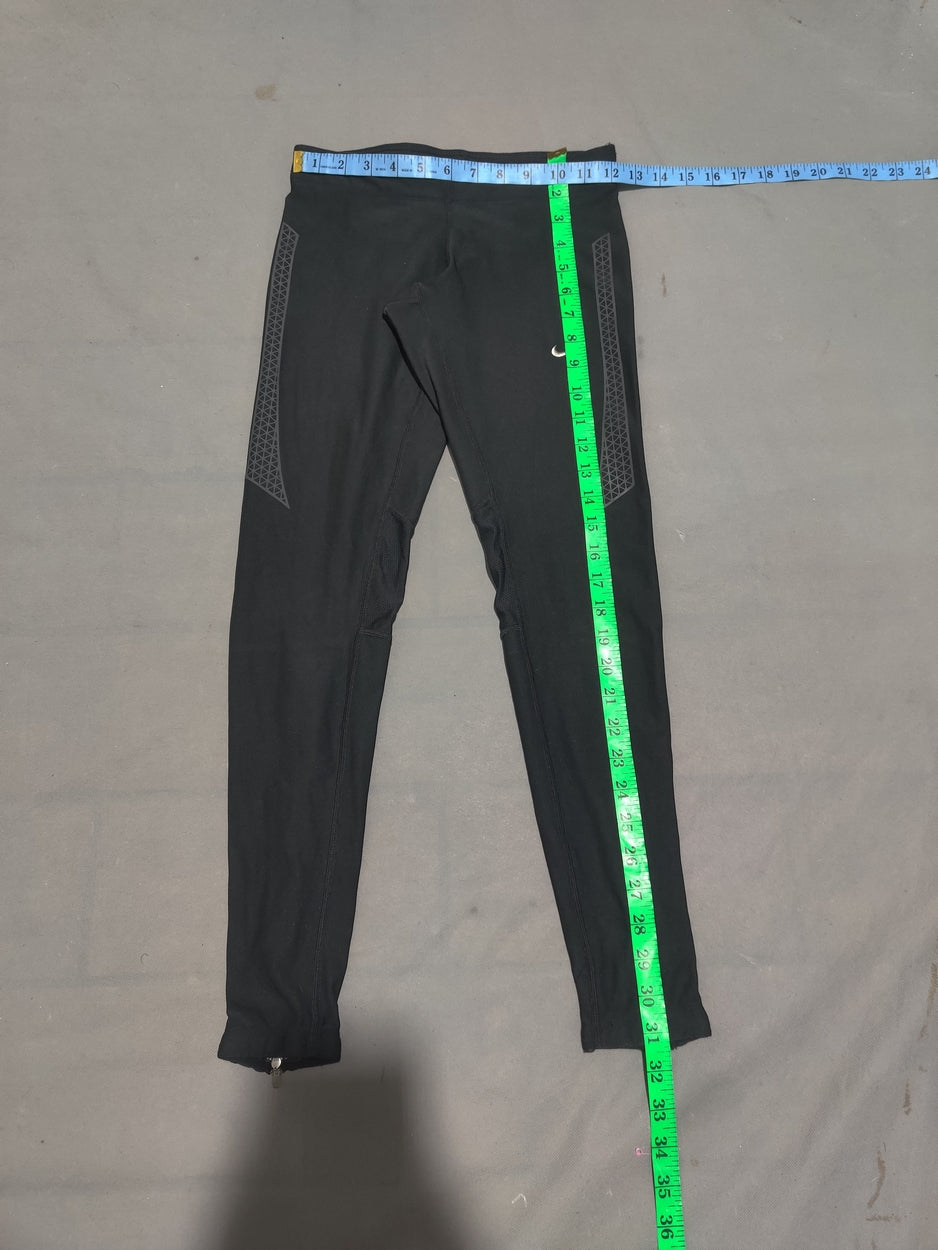 Nike Women Black Sport Tights