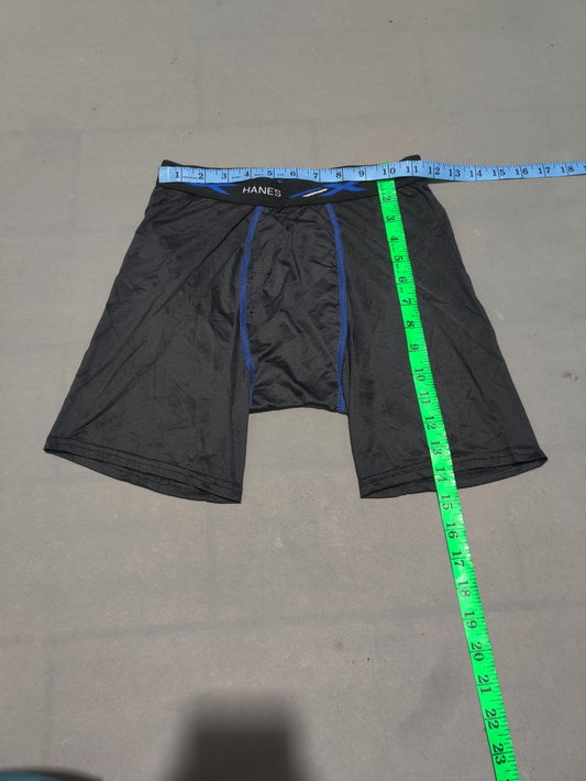 Hanes Men Sport Black Underwear