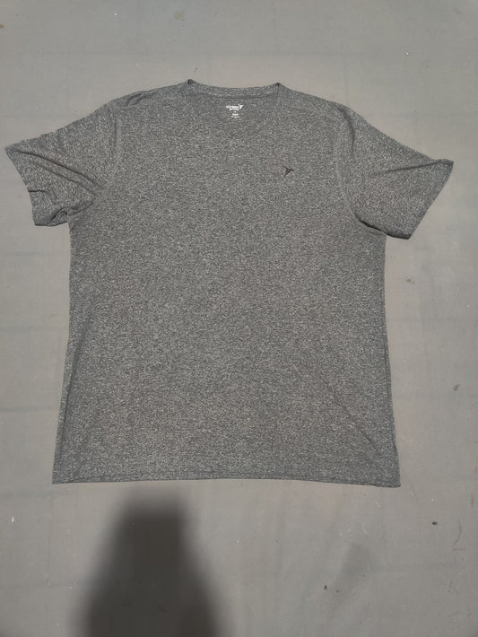Old Navy Men Sport Gray T Shirt