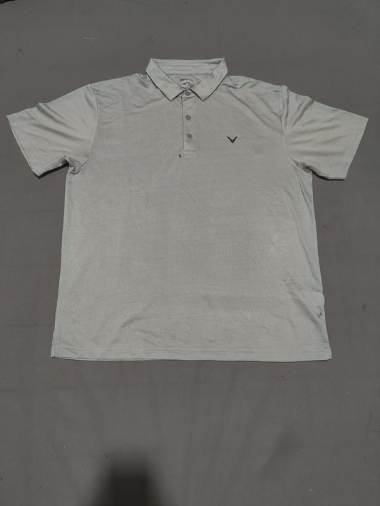 Callaway Men Sport Gray Polo T Shirt