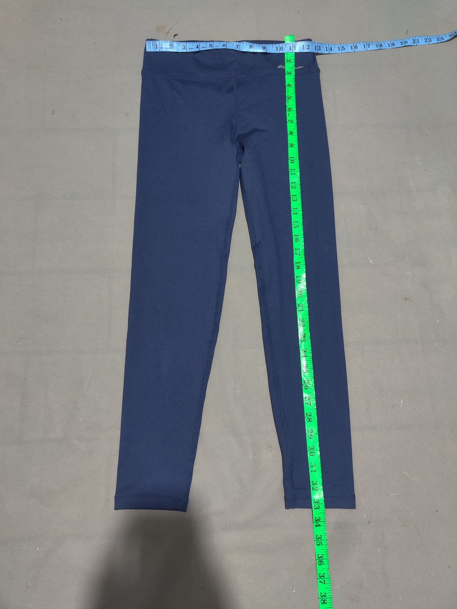 Eddie Bauer Women Blue Sport Tights