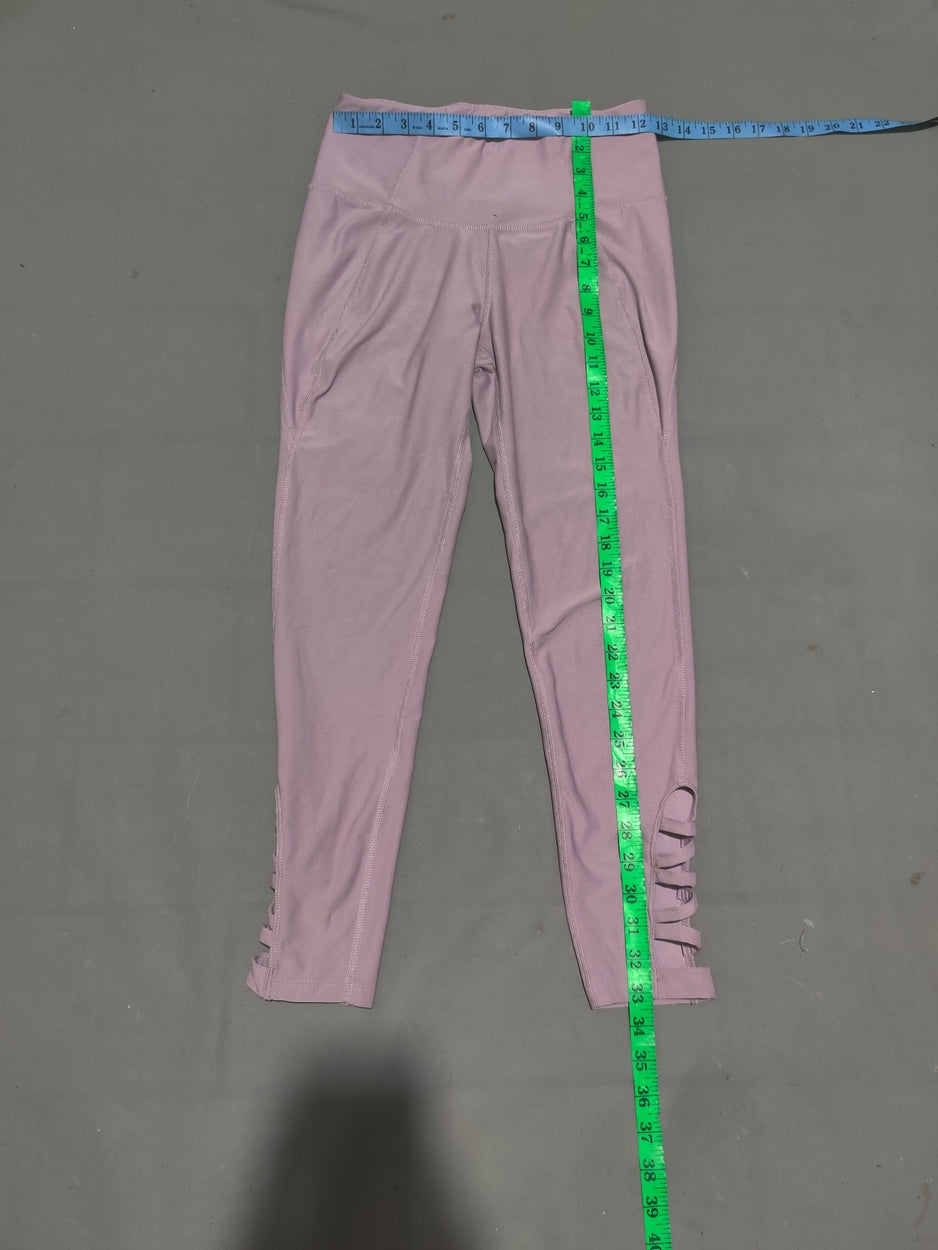 Beyond Yoga Women Purple Sport Tights