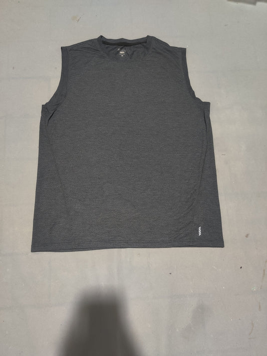 Balance Collection Men Sport Gray Vest T Shirt