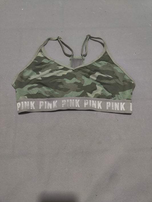 Pink Brand Women Camouflage Sport Bra