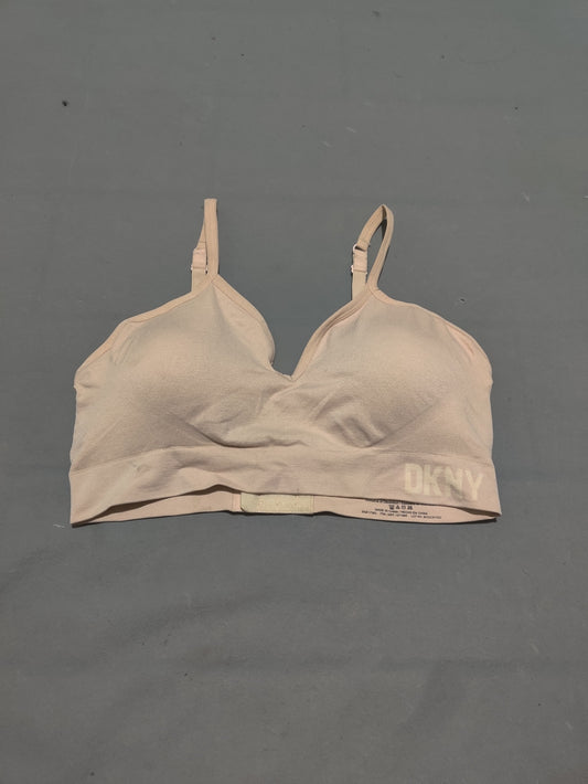 DKNY Women Cream Sport Bra