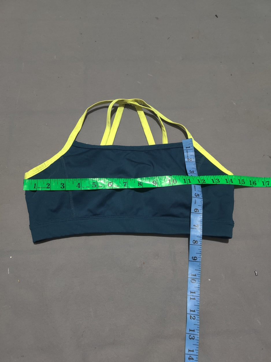 Athletic Works Women Green Sport Bra