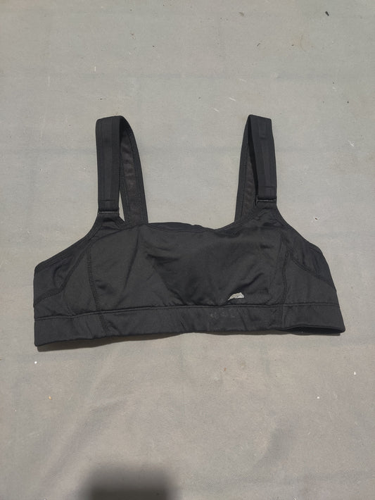 Syrokan Women Black Sport Bra
