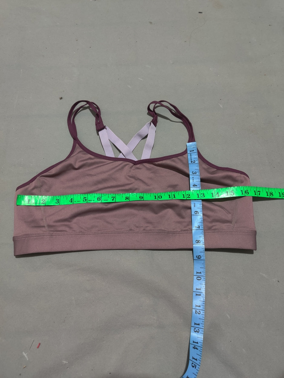 Champion Women Maroon Sport Bra