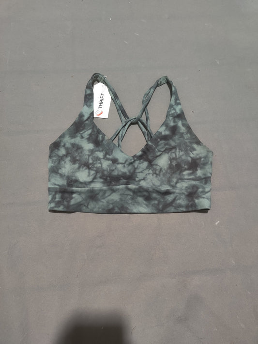 Preloved Women Green Sport Bra