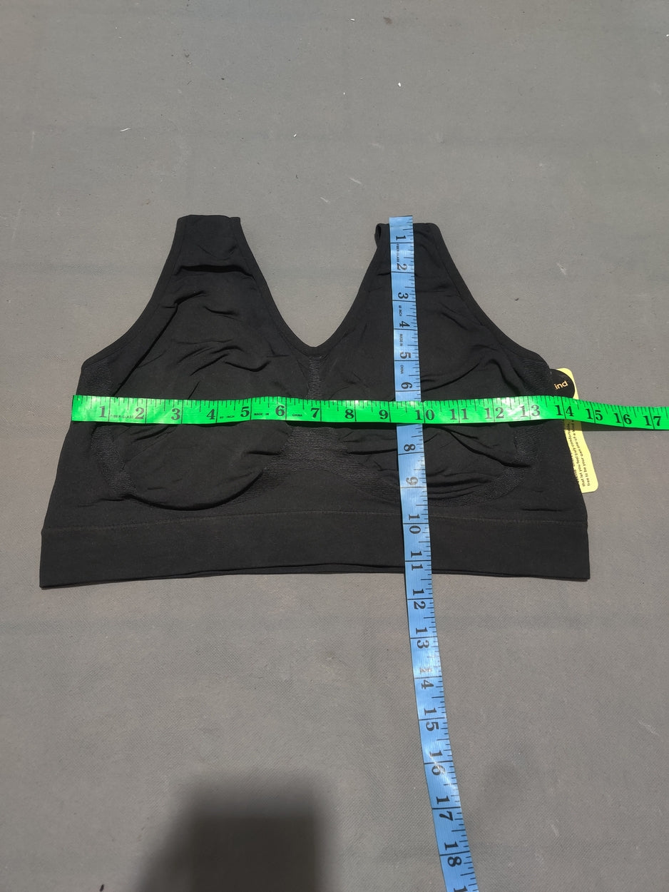 True Kind Women Black Sport Bra