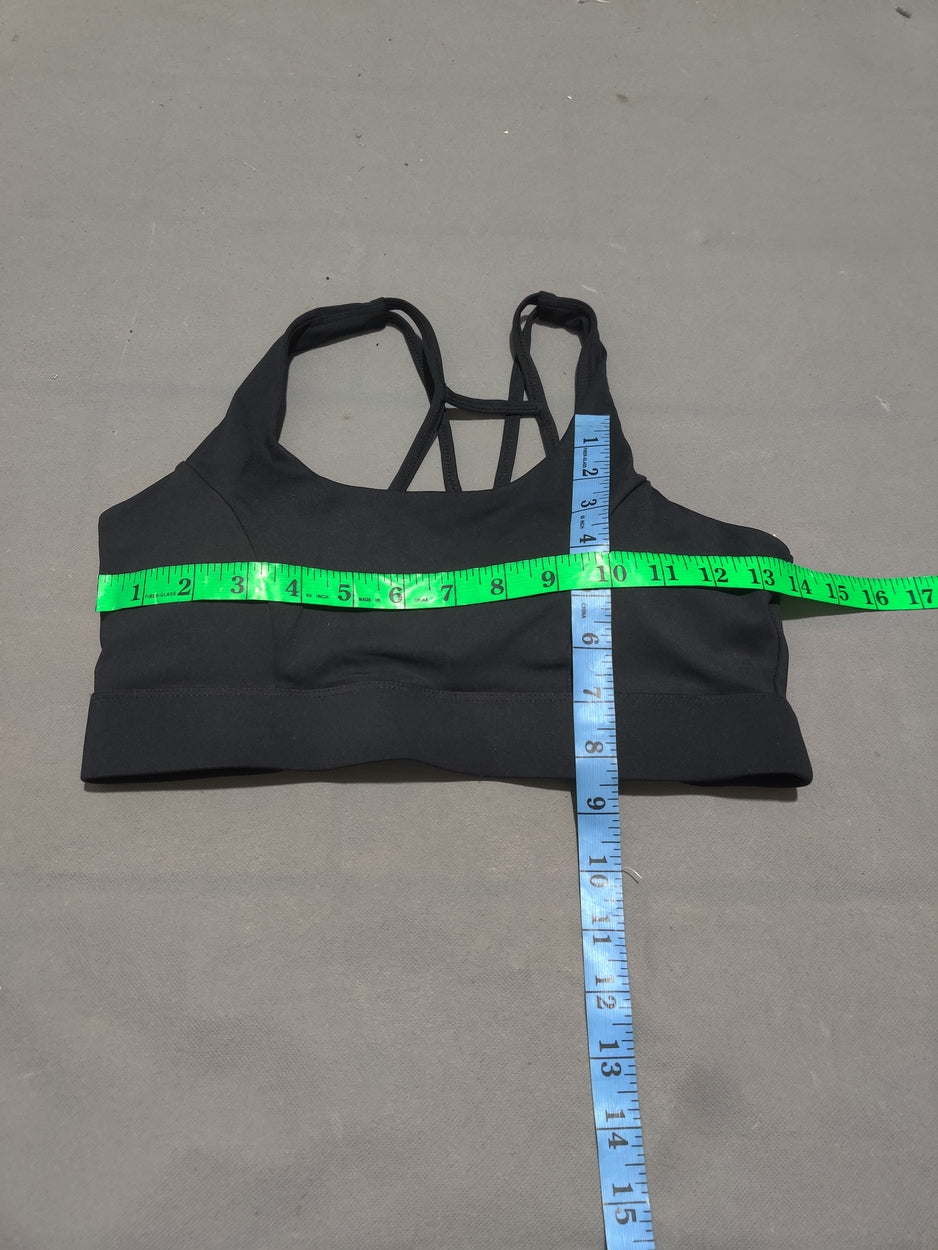 Running Girl Women Black Sport Bra