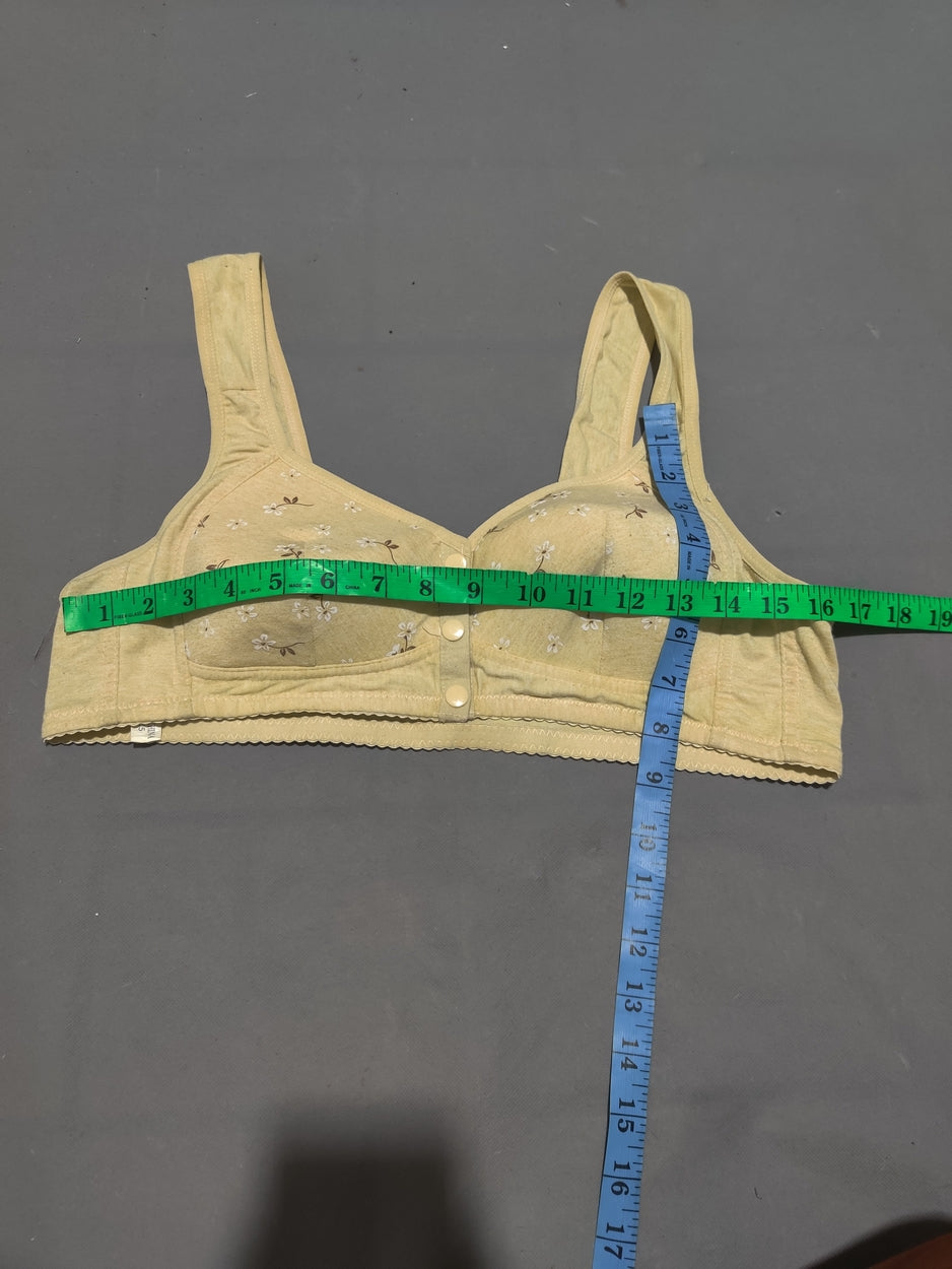 Preloved Women Yellow Sport Bra XL – Preloved Labels (view 3)